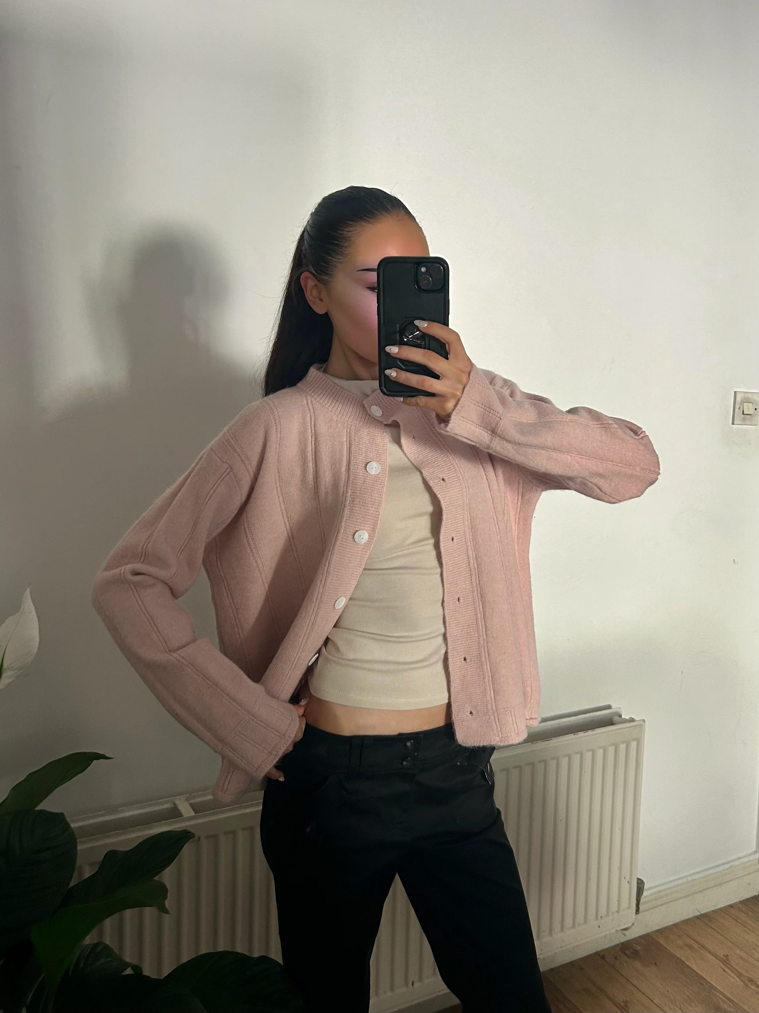 BABY PINK CARDIGAN - Image 2