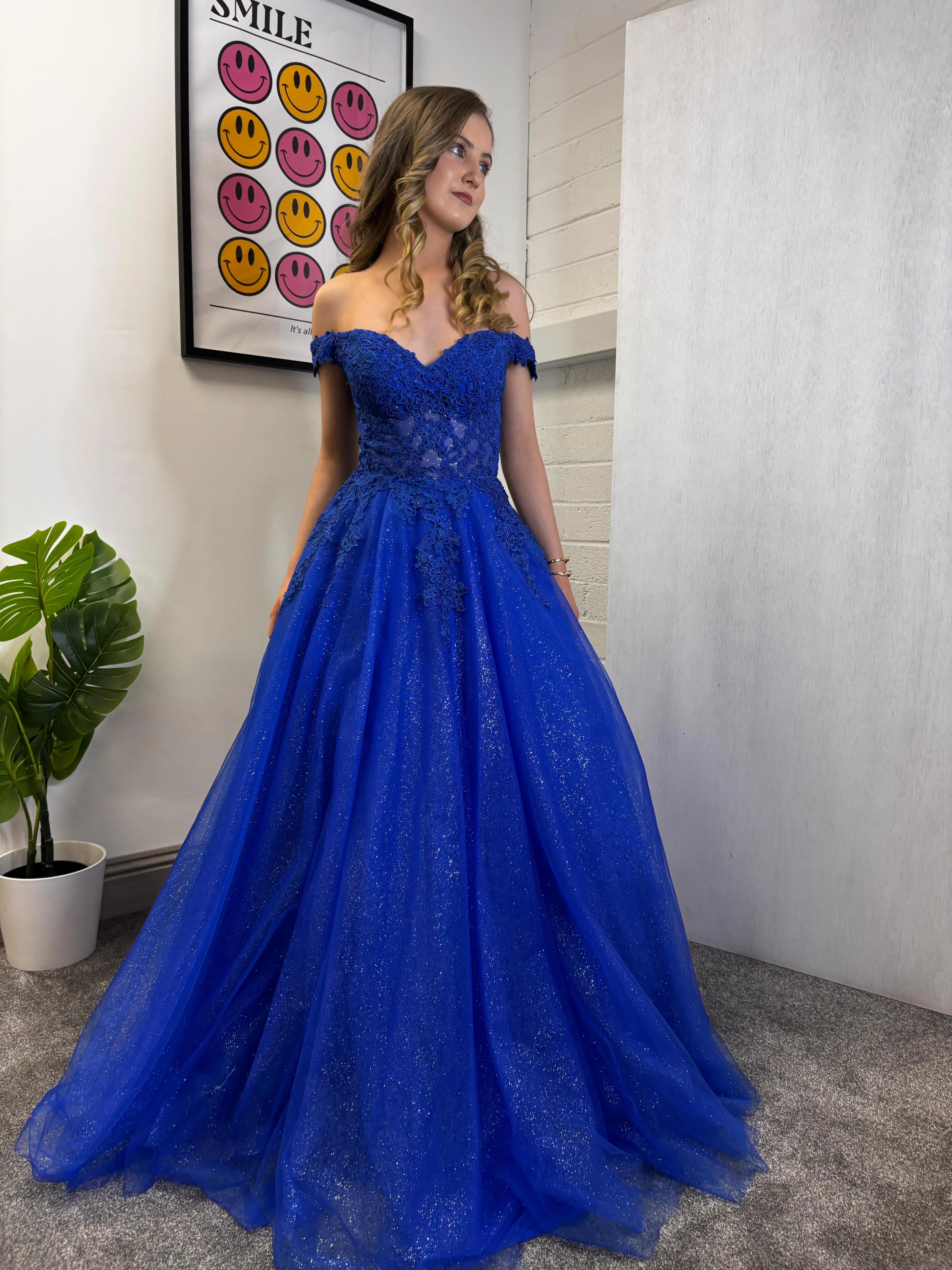 PRINCESS GOWN ROYAL BLUE - Image 2